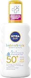 NIVEA SUN Babies & Kids Sensitiv Schutz Sonnenspray LSF 50+, extra...