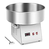 Royal Catering RCZK-1030-W Zuckerwattemaschine Profi Zuckerwatte Automat...