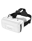 TECKNET VR Brille für Handys, 3D Virtual Reality-Brille mit HD 110° FOV,...