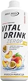 Best Body Nutrition Vital Drink ZEROP® - Pfirsich-Maracuja, Original...