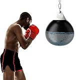 COSTWAY Ø55 cm Wasserboxsack, 80kg Boxing Punching Bag mit Verstellbarer...