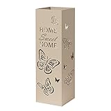 Baroni Home Modernes Design Regenschirmständer aus Metall mit...