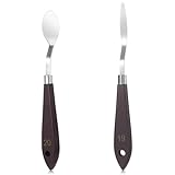 2 Stück Palette Messer Ovales Palettenmesser Breite Palettenmesser...