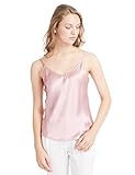 LilySilk Seidentop Sexy Seide Unterhemd Top Schlicht Trägertop Damen...