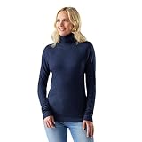Smartwool Damen Standard Thermal Merino Rib Rollkragenpullover, Nightfall...