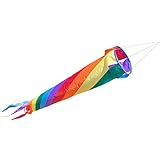 CIM Windsack - Windturbine 90 Rainbow - UV-beständig und wetterfest -...