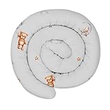 Totsy Baby XXL Bettschlange Bettkissen Stillkissen Bettrolle...