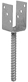 Connex Pfostenträger U-Form - 81 x 60 x 100 x 200 mm - Ø 16 mm -...