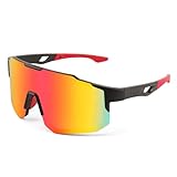 FEISEDY Sport Sonnenbrille Herren Damen Fahrradbrille Radbrille Verspiegelt...