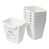 Ikea SUNNERSTA Küchen-Hänge-Behälter, weiß, 12 x 11 x 13 cm, 750 ml,...