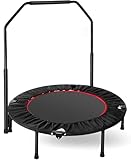 LIFERUN Indoor-Trampolin Ø101cm,Faltbares Fitness-Trampolin,Trampolin für...