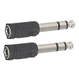 Abaodam 2Stücke Kopfhöreranschluss Adapter Langlebiger Audio für...