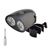 Grilllichter - LED Outdoor Licht mit 360 Grad Drehung, starke Beleuchtung...