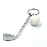 Tito Sports Schlüsselanhänger im Golfschläger-Design mit Golfball,...