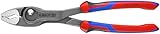 KNIPEX Tools 82 02 250 TwinGrip Zange, 25,4 cm