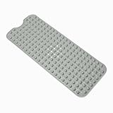 Amazon Basics Rutschfeste Badematte mit Saugnäpfen für Badewanne und...