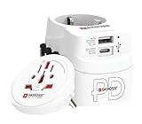 Skross 1.302473 Reiseladegerät PRO Light USB AC30PD World