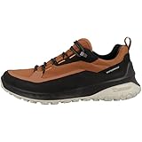 ECCO Herren ULT-TRN M Low WP Outdoor Shoe, Black/Cognac, 46 EU