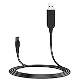 MEROM 15V USB Netzkabel Kabel Kompatibel mit Philips HQ8505 Rasierer 9000...