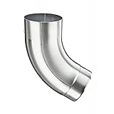 Titanzink Fallrohrbogen rund DN 100/60 Grad