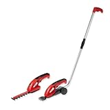 WALTER Akku-Gras- und Strauchschere 7,2 V Li-Ion - Flexibles 2-in-1 Gerät,...