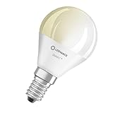 LEDVANCE Smarte LED-Lampe mit WiFi Technologie, Sockel E14, Dimmbar,...