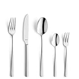 Amefa Fresh Besteckset 6 Personen, Besteck Set 30-teilig, Edelstahl...