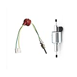 KEIOMI Air Diesel Standheizung Öl Kraftstoffpumpe 12V + Keramik Glühkerze...