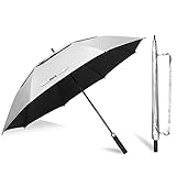 ZOMAKE 62 Inch Golf Regenschirm Sonnenschutz UV,XXL Großer Winddicht...