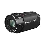Panasonic HC-VX3E-K 4K-Camcorder, 4K-Video (25p),...