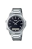 Casio Herren Analog-Digital Japanisches Quarzwerk Uhr mit Edelstahl Armband...