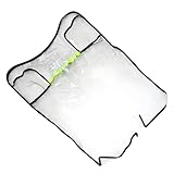 Motorrad-Windschutzscheibe, transparent, dick, winddicht, für Motorrad,...