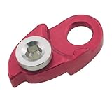 DGHAOP Kettenstrebenaufhänger aus rotem Metall, 44 x 11,5 mm, für...