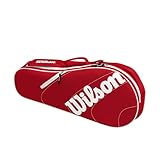 Wilson Advantage Team III red/white 3er Schlägertasche