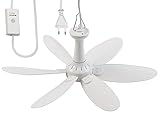 Sichler Haushaltsgeräte Deckenventilator mobil: Mobiler Decken-Ventilator...
