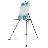 Artina Aluminium Staffelei tragbar - Tischstaffeleifür Keilrahmen bis 82cm...