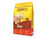 JosiCat Tasty Beef (1 x 10 kg) | Adult | Premium Trockenfutter für Katzen...