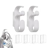 2PCS CPAP Schlauchhalter, Stand System CPAP Maskenhaken Schlauch Organizer...