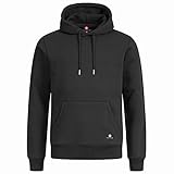 Höhenhorn 23G7 Janga Hoodie Herren Kapuzen Pullover Hoody Schwarz L