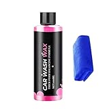 Auto Wasch Reiniger,100 ml Automobil Waschschaum - Fahrzeugversiegelung...