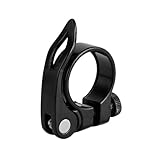 CYXZMYA Fahrrad Sattelklemme mit Schnellspanner Aluminiumlegierung,...