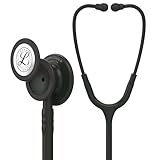 3M Littmann Classic III Stethoskop zur Überwachung, 5803, Black Edition...