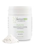 Bentonit MED Premium Montmorillonit, ultrafeines Detox-Pulver 400g,...