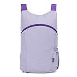 Zxfdsfdbnm Faltbarer 20-Liter Tagesrucksack, ergonomischer Schultergurt,...