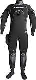 Cressi Men's Desert Man Dry Suit 4mm HD Trockenanzug, Schwarz/Grau, M/3
