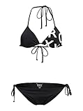 Roxy Beach Classics Tie Side - Triangle-Bikini-Set für Frauen Schwarz