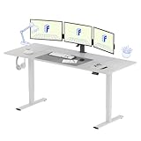 FLEXISPOT Elektrischer Höhenverstellbarer Schreibtisch 200 x 80 cm,...