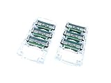 Ombia Men Herren Rasierklingen Ersatzklingen Delta4 Sensitive 6 er Pack