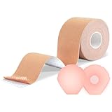 REFUN Klebe BH Push Up Große Brust Boob Tape BH Rückenfrei Trägerloser...