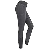 RIDERS CHOICE Damen Jeansreitleggings mit Silikonvollbesatz und Handytasche...